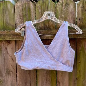 Gray sports bra sz. XL